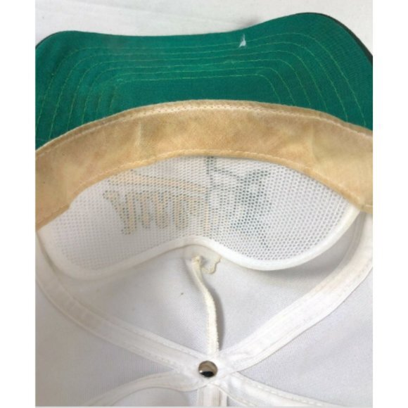 Vintage 1990 Oakland A's AL Champs Snapback Hat New Era USA High Crown - Picture 8 of 9